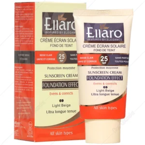 کرم ضد آفتاب الارو اصل با پوشش کرم پودر SPF25دونقطه